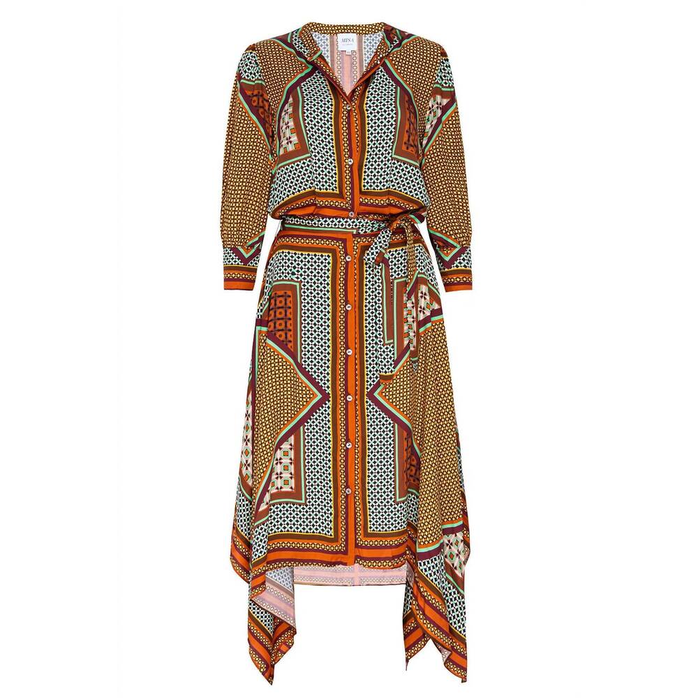 NEW MISA LOS ANGELES solmaz dress in positano scarf - Picture 5 of 5
